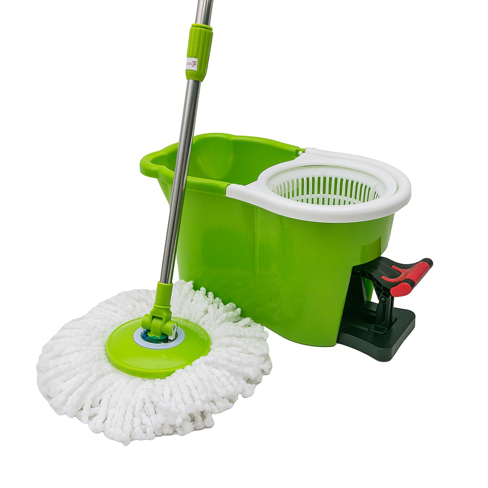 spin mop with paddle